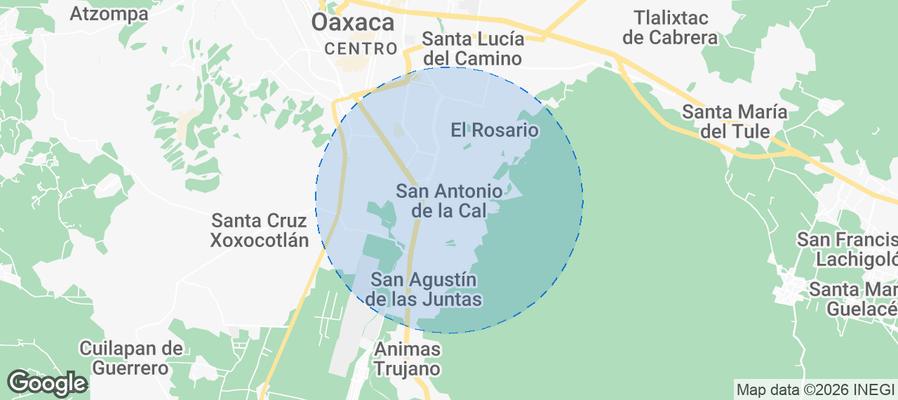 San Antonio de la Cal Airbnb map